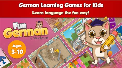 German learning games .